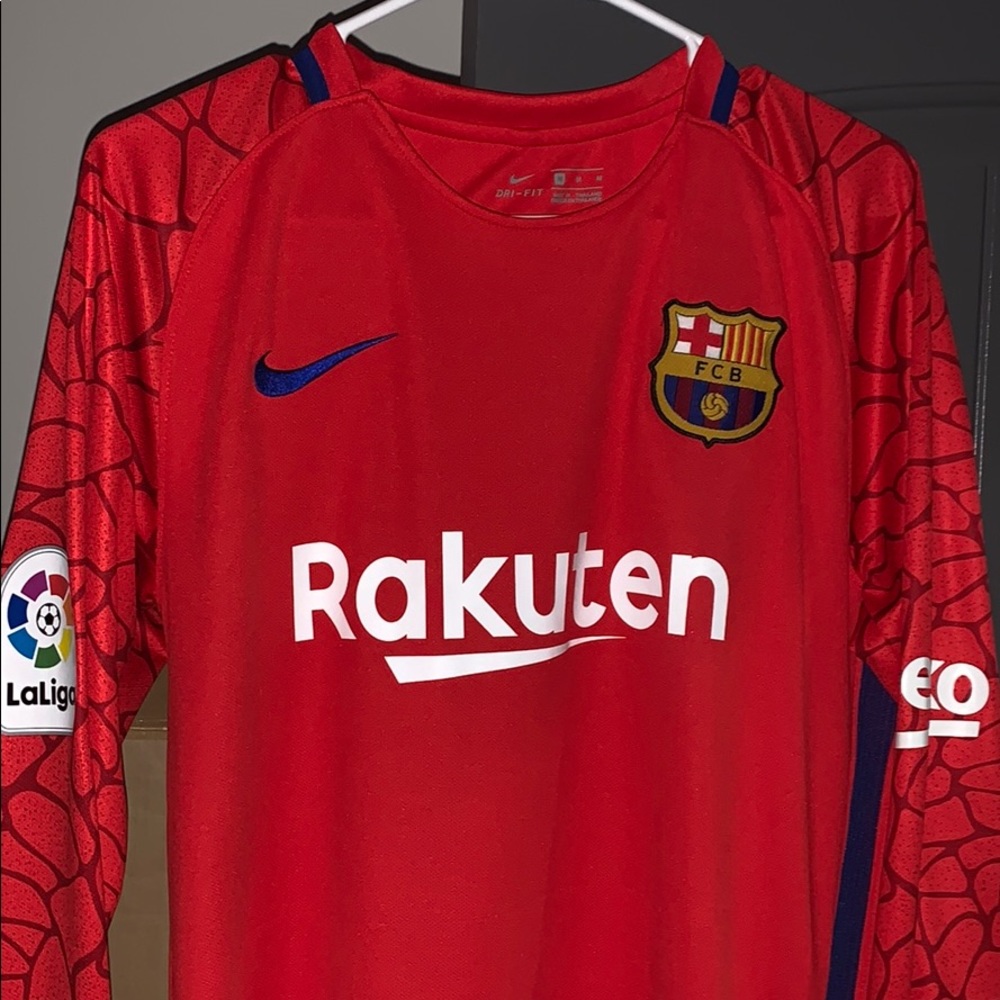 2017 Ousmane Dembélé Barcelona kit